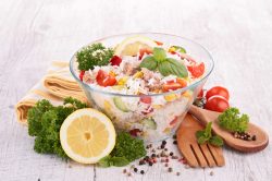 Ricetta riso freddo con fagiolini e tonno