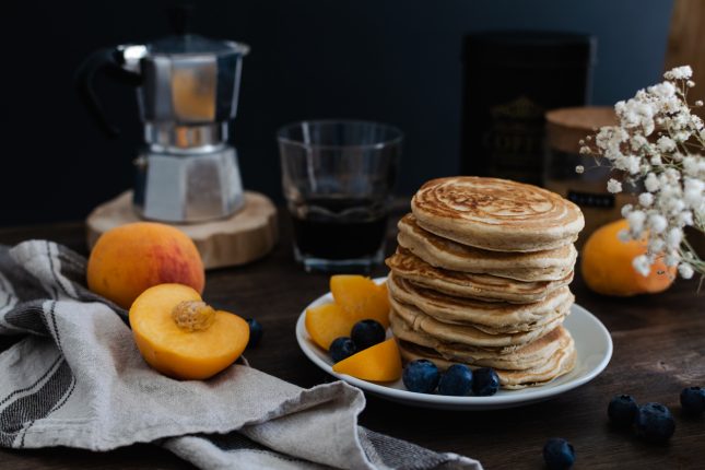 Pancake con farina d'avena