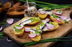 Alici al forno con patate