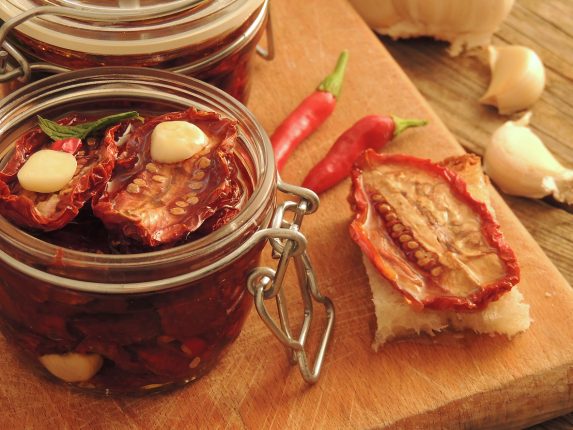 Come conservare i pomodori secchi