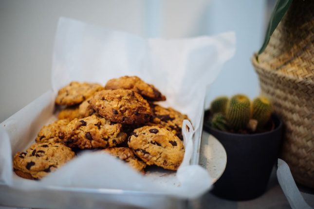 Biscotti cioccolato e sale