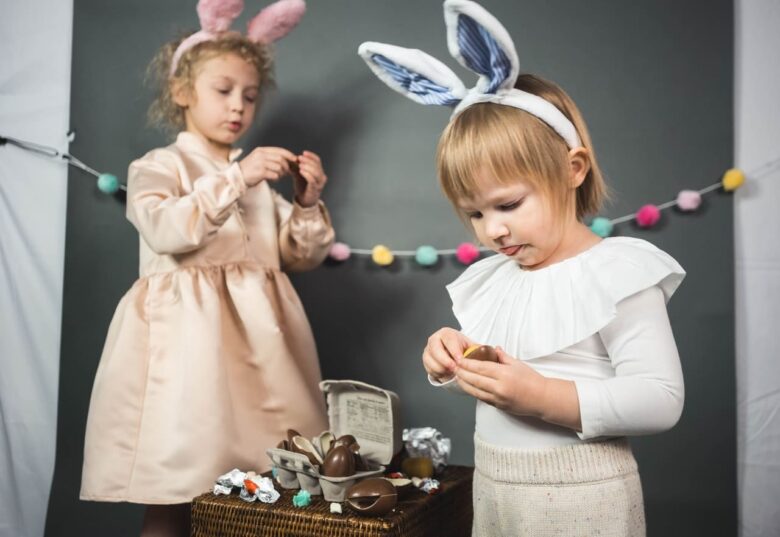 caccia alle uova di pasqua