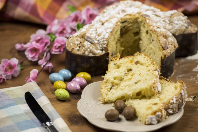 Colomba di Pasqua al pistacchio