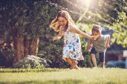 Giochi estivi con l'acqua