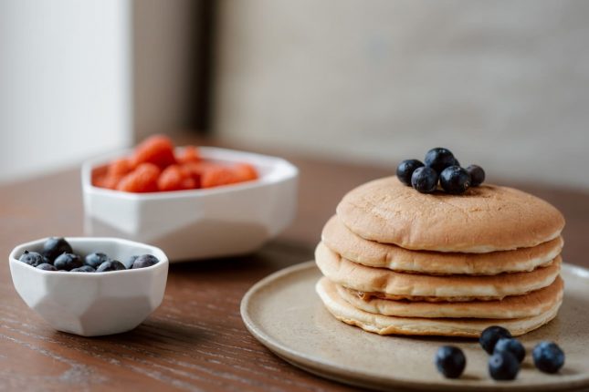 Pancake light con yogurt greco senza uova