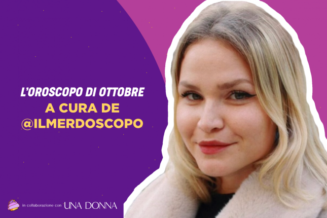 Oroscopo mese ottobre 2021 a cura de @ilmerdoscopo