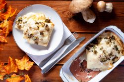 Crepes ai funghi porcini e fontina