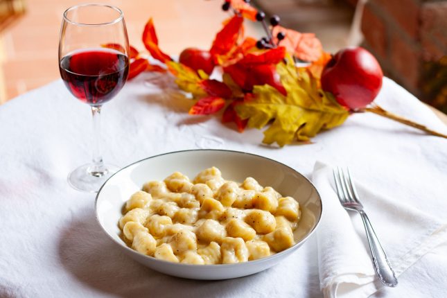 gnocchi al castelmagno