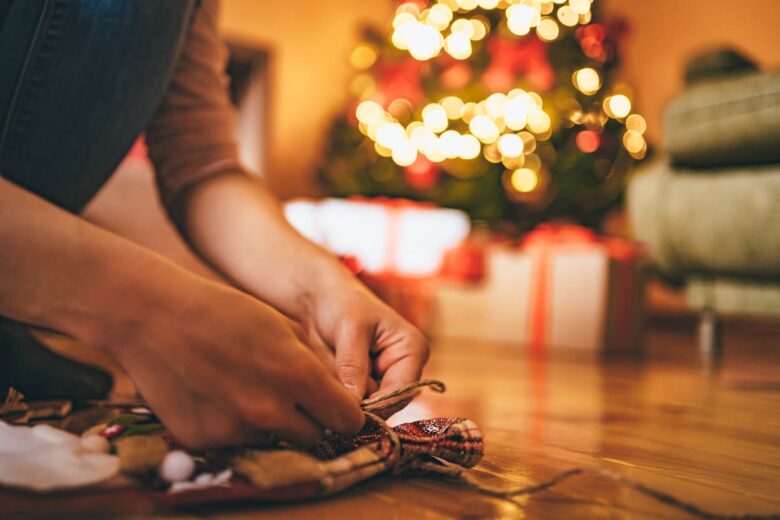 Calze di Natale fai da te