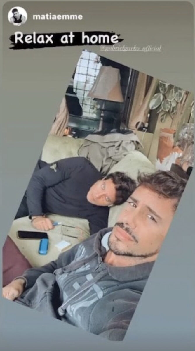 Gabriel Garko: primo scatto con il fidanzato