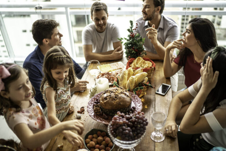 pranzo di natale in famiglia