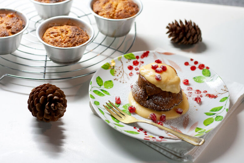 Flan di panettone