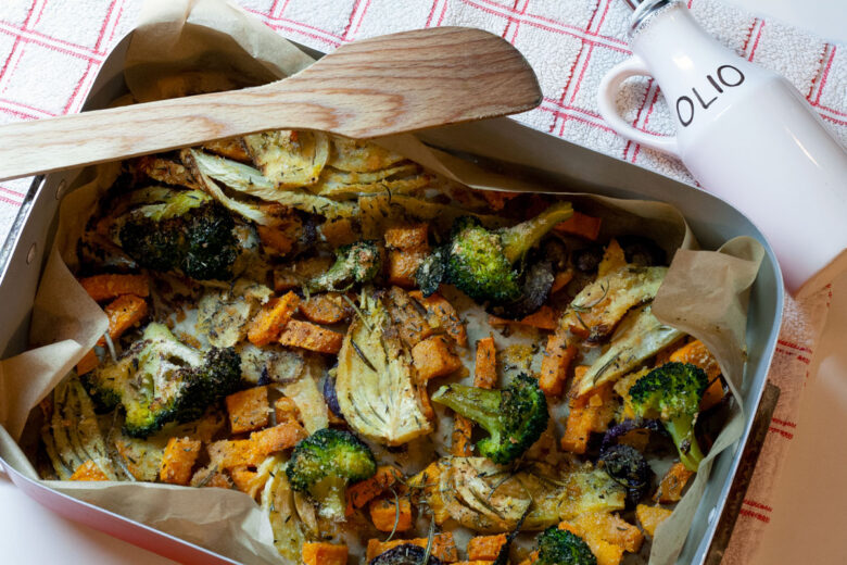 Verdure invernali al forno