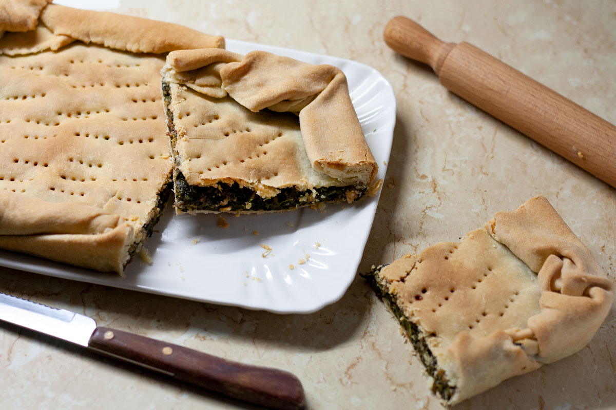 Erbazzone reggiano ricetta tradizionale