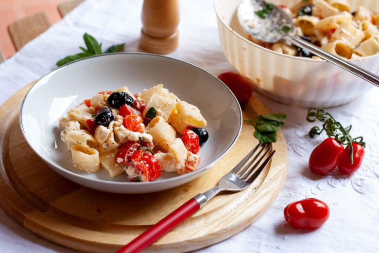 Pasta fredda alla greca