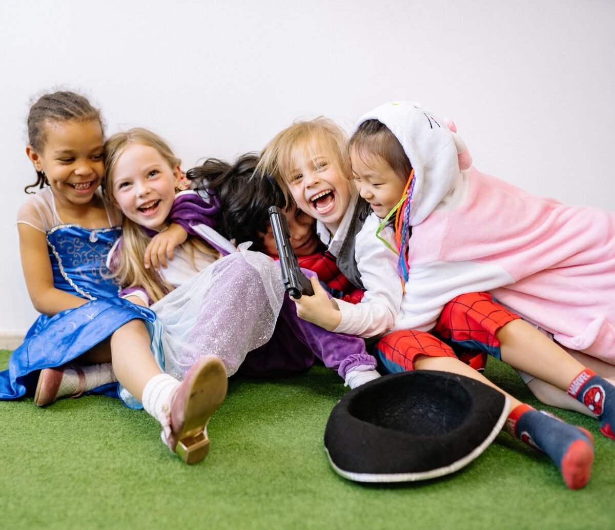 bambini all'asilo