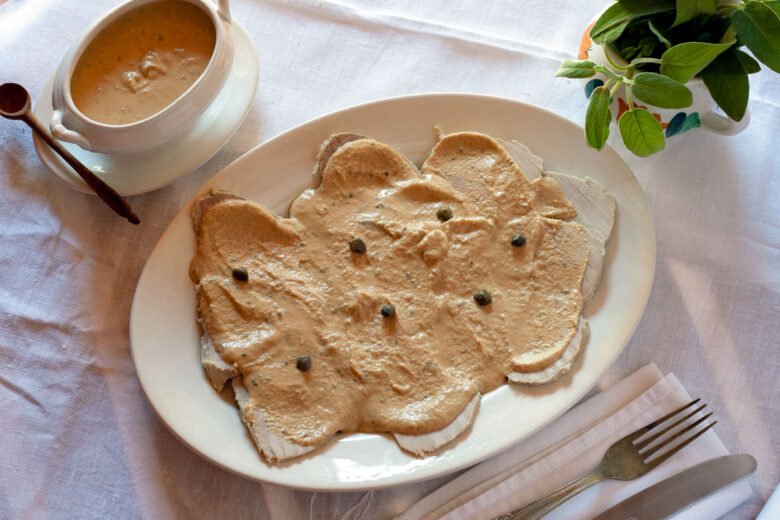 Vitello tonnato all'antica
