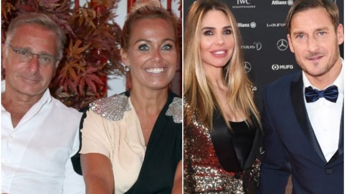 Bruganelli e Bonolis ironizzano sul caso Totti-Ilary: battute e polemiche