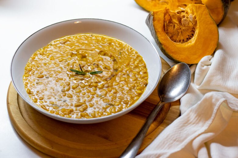 Orzotto alla zucca