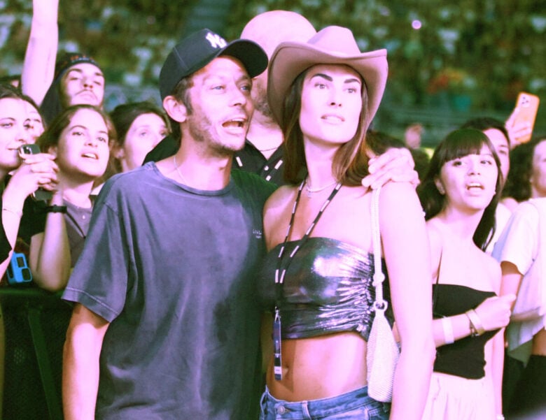 Valentino rossi e Francesca Sofia Novello