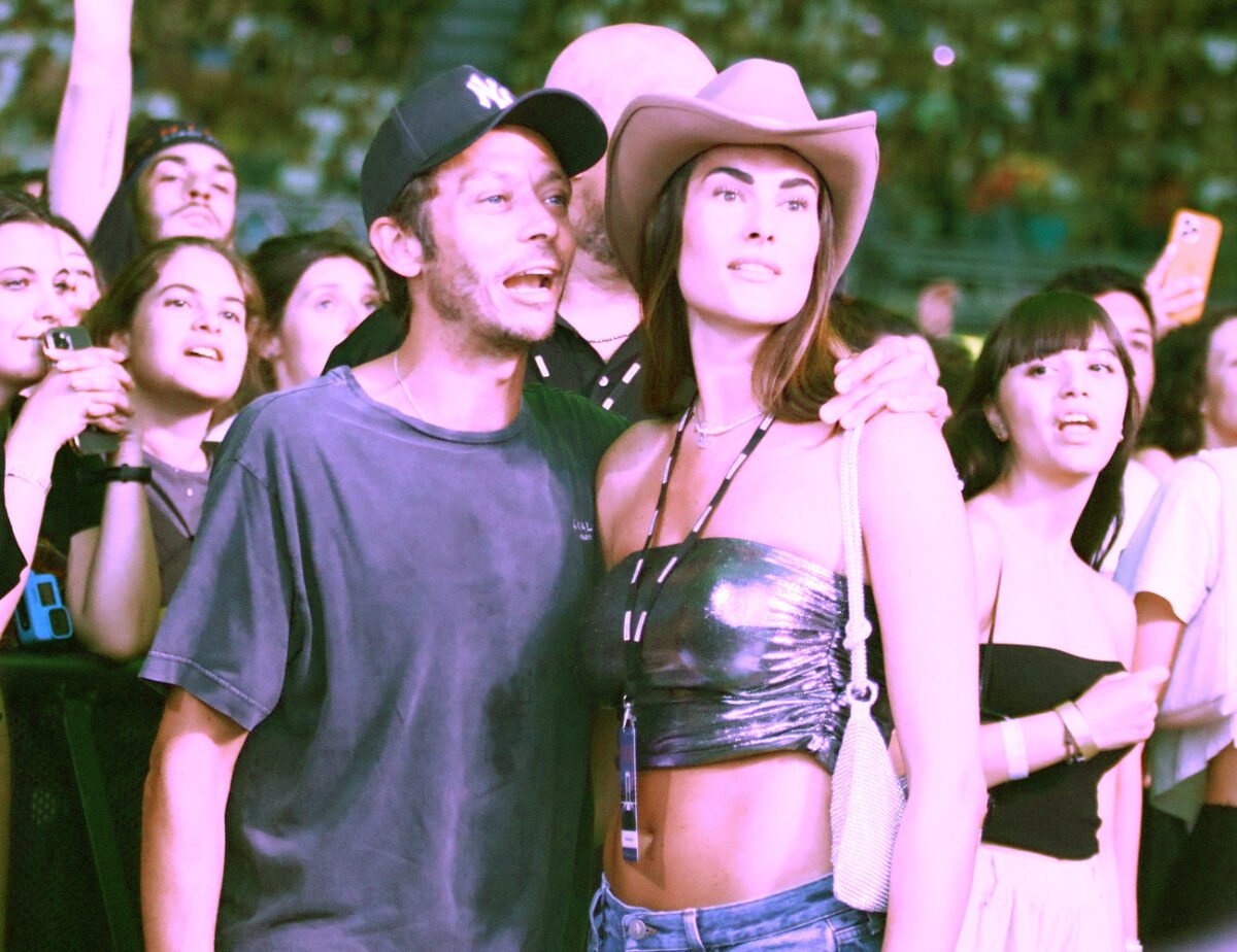 Valentino rossi e Francesca Sofia Novello