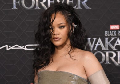 Rihanna alla premiere di Black Panther: Wakanda Forever