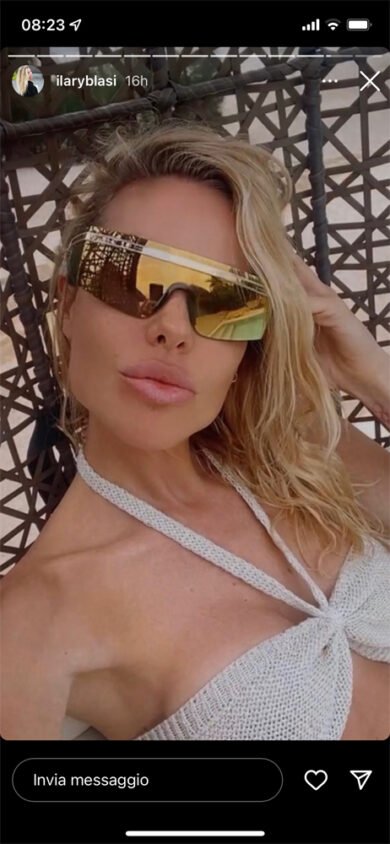 Ilary Blasi (foto Instagram)