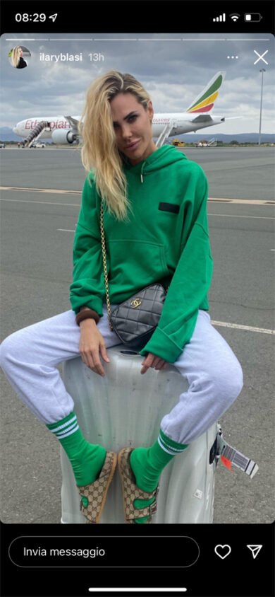 Ilary Blasi (foto Instagram)