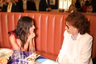 Sophia Loren e Madalina Ghenea (foto uff.stampa)