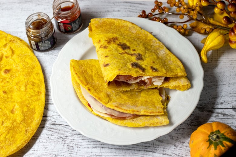 Piadine alla zucca