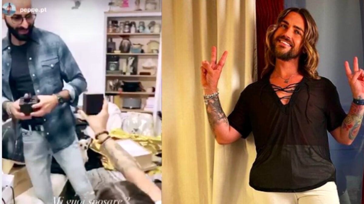 Valerio Scanu e il fidanzato verso il matrimonio
