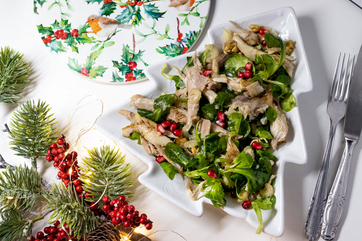 Insalata di cappone natalizia