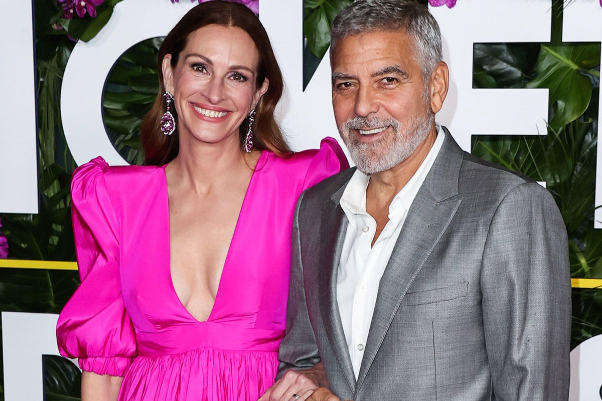 Julia Roberts, l’abito è un tributo all’amico George Clooney