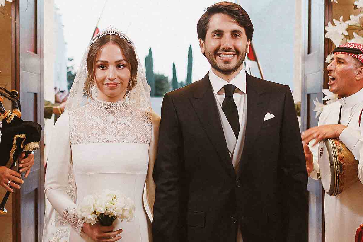 Iman di Giordania si è sposata: tutto sull’abito da sposa regale