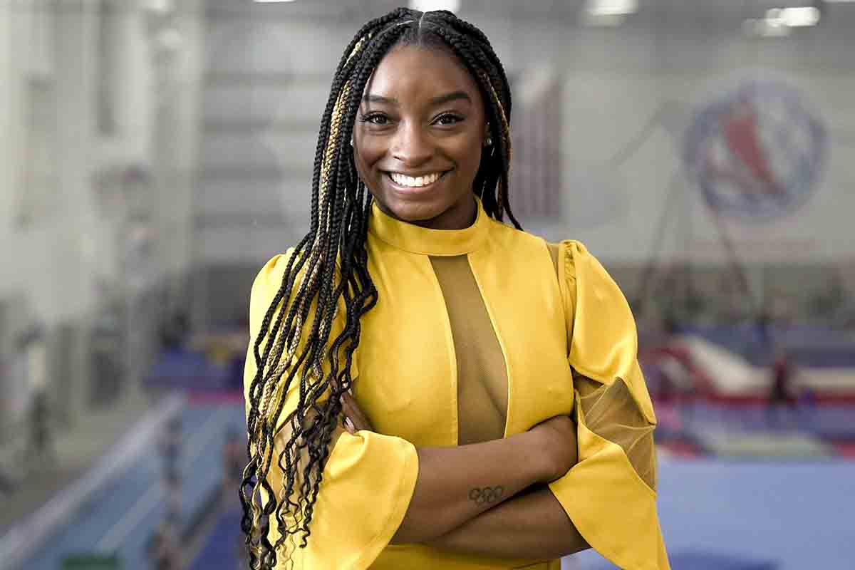 Simone Biles: il lato B dei jeans svela un segreto