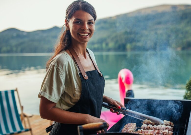 Barbecue in muratura