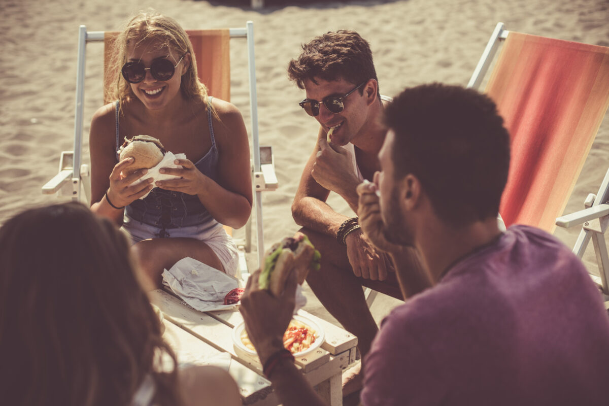 Pranzo in spiaggia: 3 idee light da provare