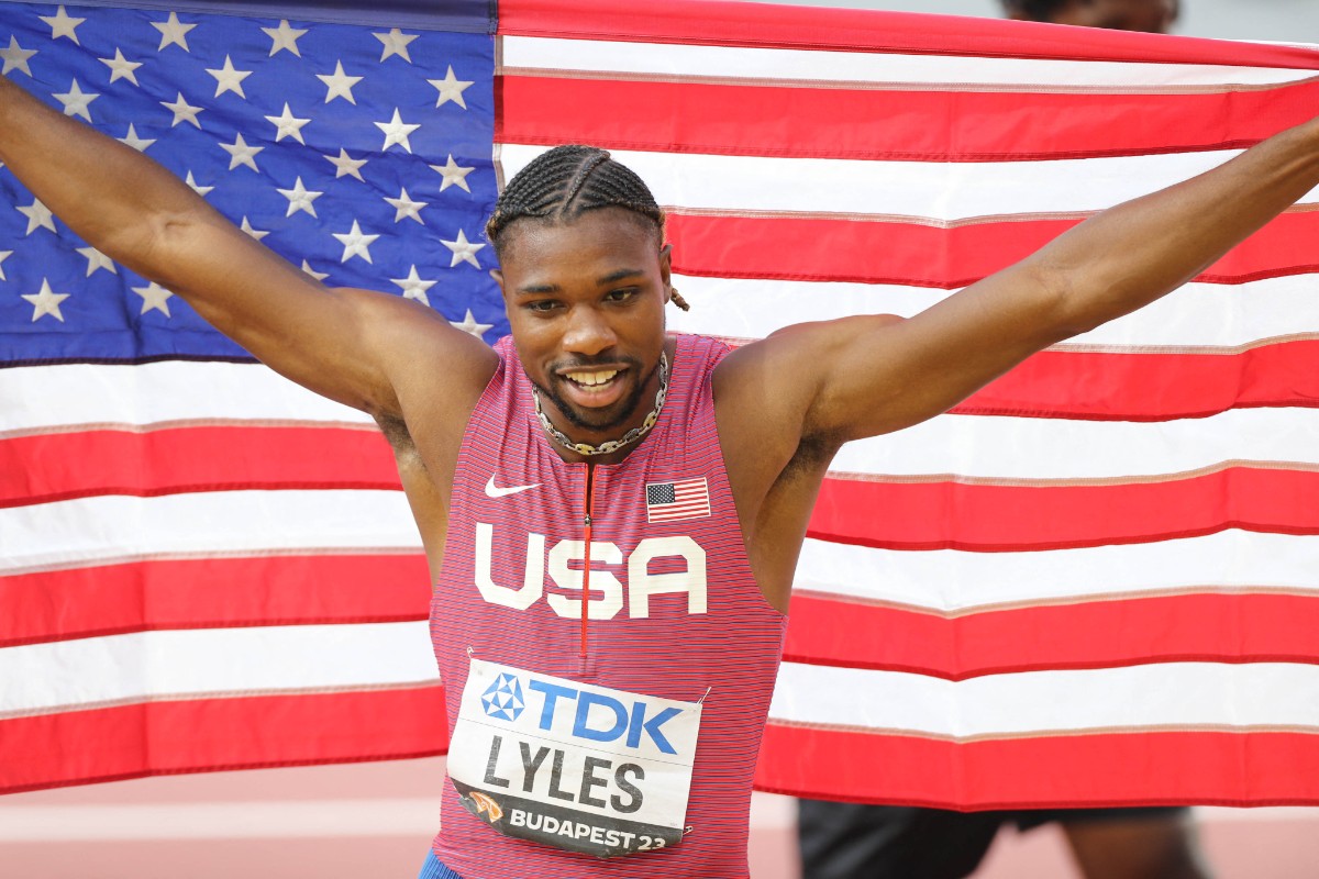 Noah Lyles, il nuovo re dello sprint mondiale è una star anche nella moda