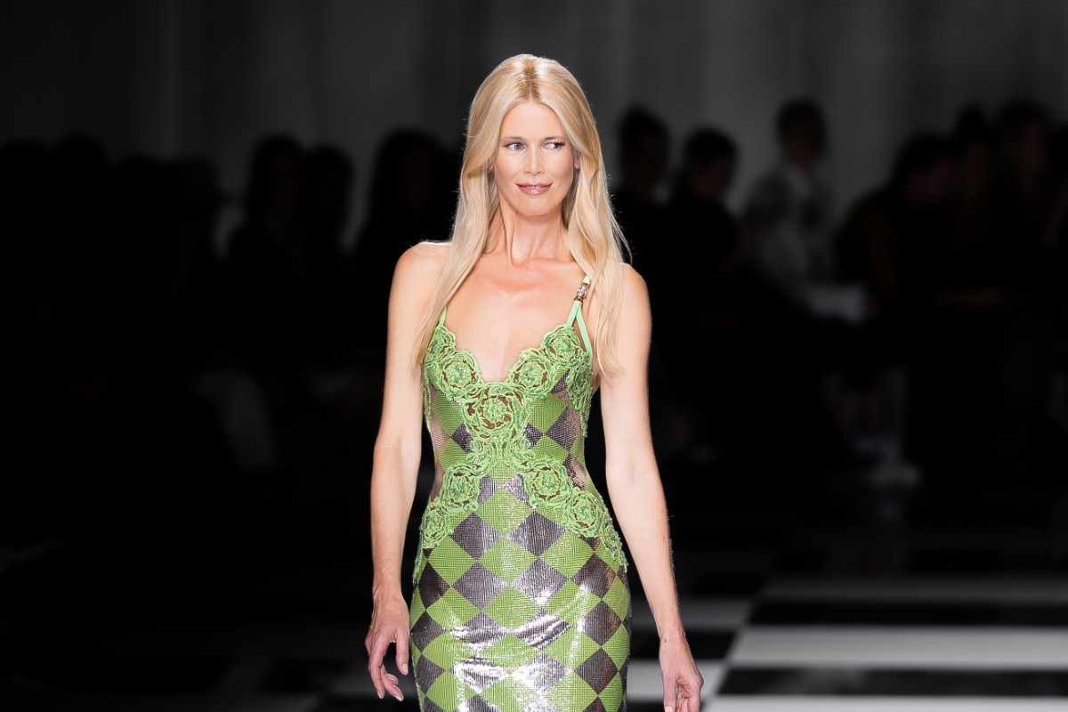 Le 48 scintillanti ore di Claudia Schiffer a Milano