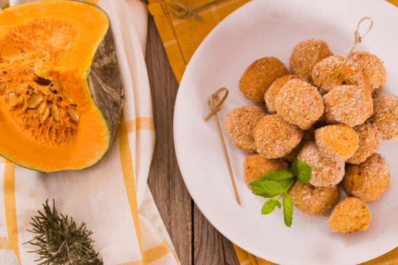 Crocchette di riso e zucca