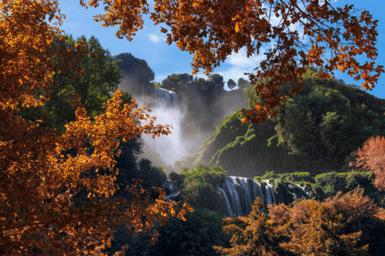 Cascata delle marmore in Umbria