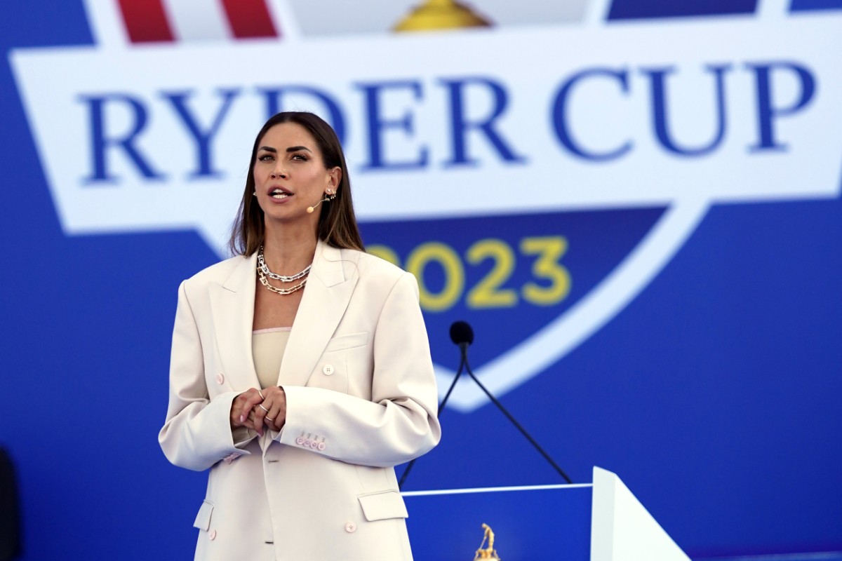 Melissa Satta madrina della Ryder Cup a Roma