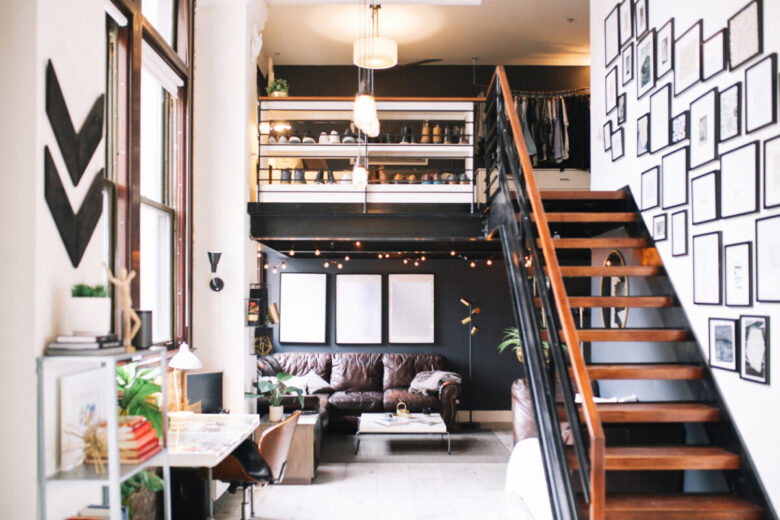 Interno di una casa lussuosa ed elegante
