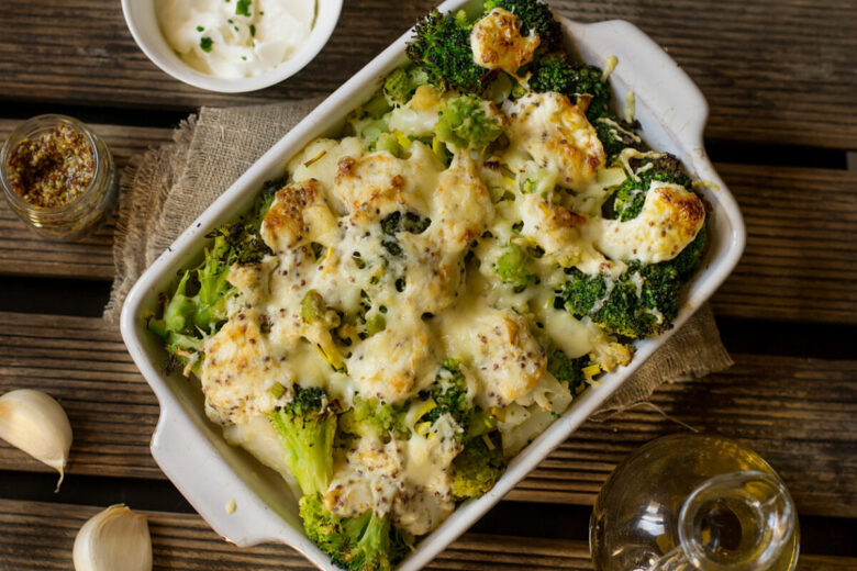 Broccoli gratinati senza besciamella