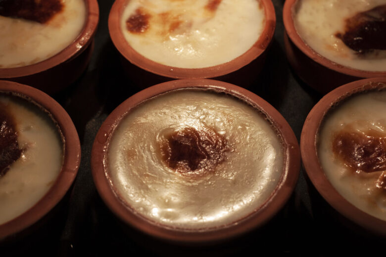 Budino al caffè senza uova