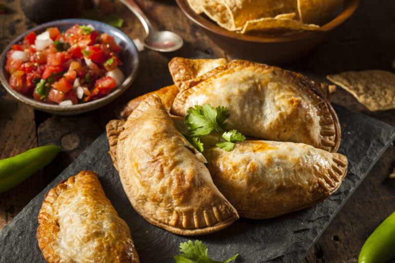 Empanadas al forno con zucca e bietole