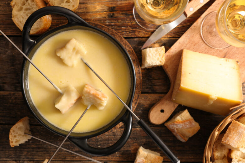 Fonduta di formaggio senza uova