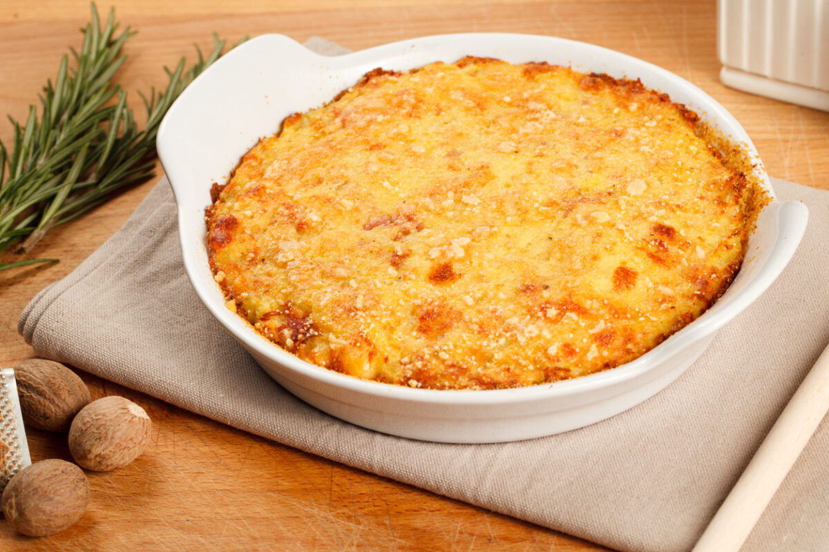 Gateau di patate vegetariano