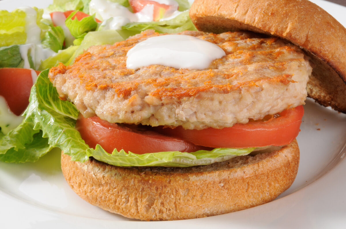Hamburger di merluzzo senza panatura