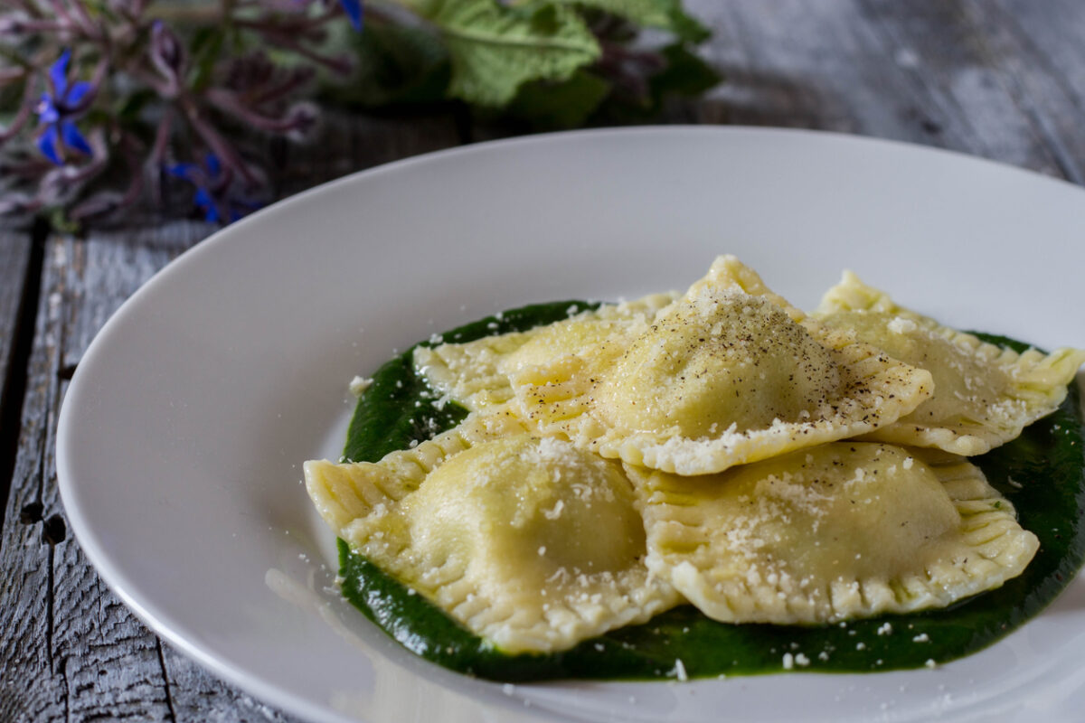 Ravioli di borragine